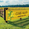 Usage of a custom banner at a farm public event