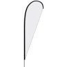 10' Single Reverse Custom Portable Teardrop Banner