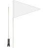 12" x 18" Double Sided PVC Bike Flag with Pole and Bracket