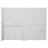 14" X 20" Solid White Nylon Golf Flags with Heading and Grommets