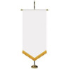 36" x 72" Premium Gonfalon 8' Kit / V-Cut / Fringe