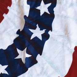Close up of fabric