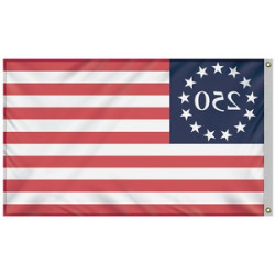 Back of flag