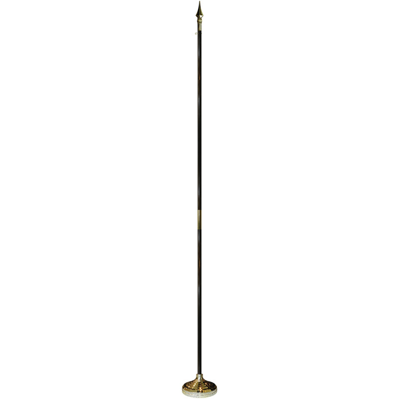 9' Oak Pole Indoor Mounting Set with Spear Top
