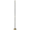 9' Oak Pole Indoor Mounting Set with Spear Top