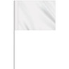 1-Color 2.5" x 3.5" Custom Vinyl Marking Flag w/11.5" Plastic Staff