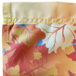 Material with Pole Sleeve - Front