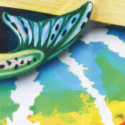 Raster image closeup