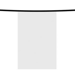 60' PVC Rectangular Pennant Strings