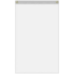2.5' x 4' Single Reverse Knitted Polyester Vertical Banners