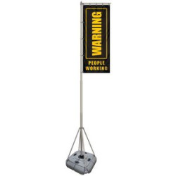8' Giant Flagpole Kit