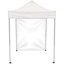 6.5' Square Canopy Tent with 1 Full Double Sided Wall