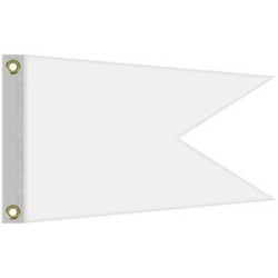 Double Sided Knitted Polyester Swallowtail Boat Flag (12"x18")