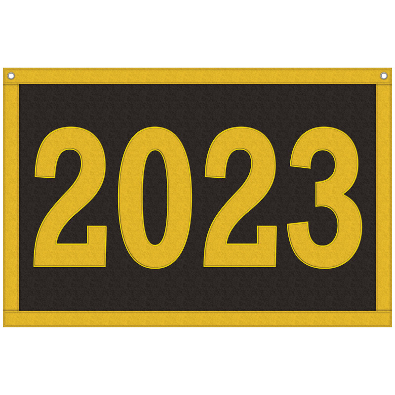 16" x 24" Appliqued Felt Banner