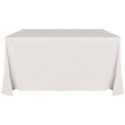 4' Knit Polyester Custom Throw Style Table Cover