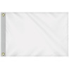 14" x 20" Custom Single Reverse Knitted Polyester Golf Flag with Heading & Grommets - HQ