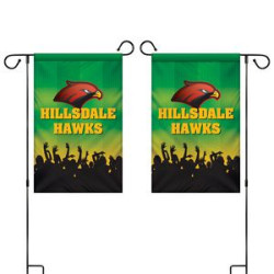 12" x 18" Custom Double Sided Garden Banner