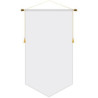 30" x 54" Podium Banner, V Cut/ No Fringe