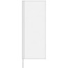 3' x 8' Custom Single Reverse Square Feather Flag