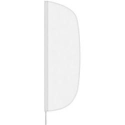 3' x 10' Custom Double Sided Flutter Flag