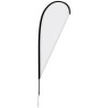 8' Double Sided Portable Teardrop Banner w/Hardware Set
