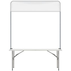 6' Table Top Hardware & Small Banner Kit