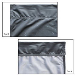 Close up of pole sleeve