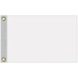 Single Reverse Knitted Rectangle Polyester Boat Flag (12"x18")