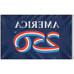 Back of flag