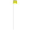 Lime 4" x 5" Marker Flag on a 36" Wire