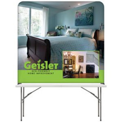 6' Table Top Hardware & Large Banner Kit