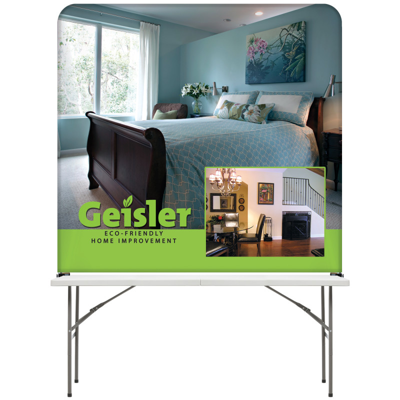 6' Table Top Hardware & Large Banner Kit