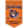 Front of banner