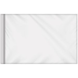 48 - Hour 14" x 20" Single Reverse Golf Flag with Tube