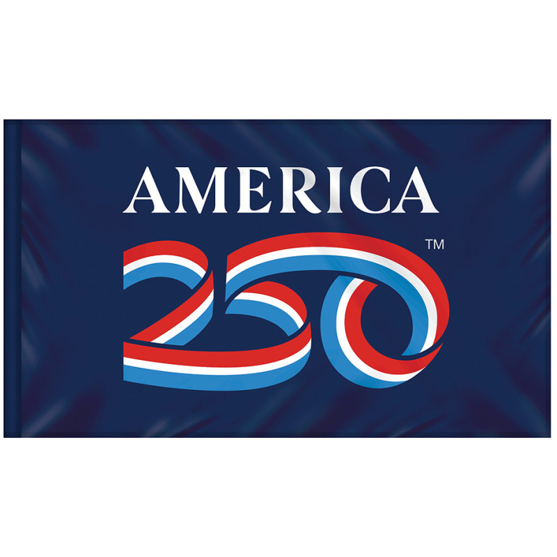 3' X 5' America 250th Indoor Nylon Flag
