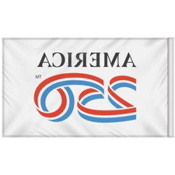 Back of flag