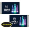 12" x 18" Double Sided Digitally Printed Knitted Polyester Flags