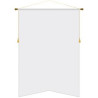 42" x 60" Podium Banner, Angle Cut / No Fringe