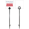6" x 6" Value Marking Signs - Two Color, Front Only