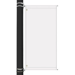 60" x 29" Custom Polyester Avenue Banner
