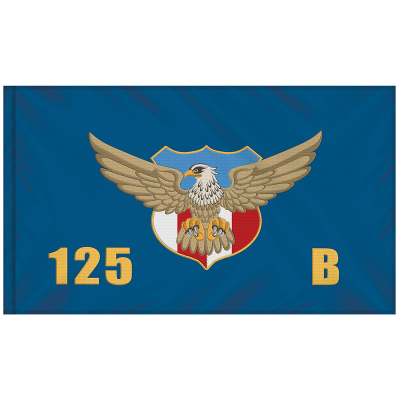 3' x 5' Single Sided Embroidered Flag with Pole Sleeve