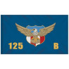 3' x 5' Single Sided Embroidered Flag with Pole Sleeve