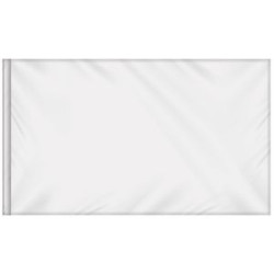 3' x 5' Single Sided Embroidered Flag with Pole Sleeve