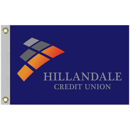 16" X 24" Digitally Printed Single Reverse Nylon Flag