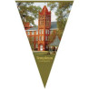 24" x 36" Vertical Triangle Shaped Felt Banner