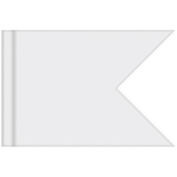 20" X 27.75" Custom Single Reverse Digitally Printed Military Guidon Flag