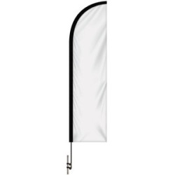 8' Single Reverse Half Drop with Hardware and Tent Clamp