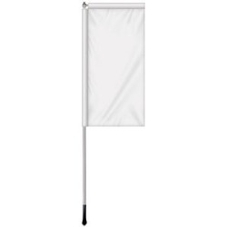 2.5' X 5' Custom Single Reverse Windchaser Flag Kit