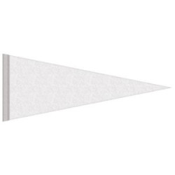 4" x 10" Custom Printed Soft Felt Pennant