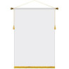 30" x 42" Podium Banner, Straight Cut/ with Fringe